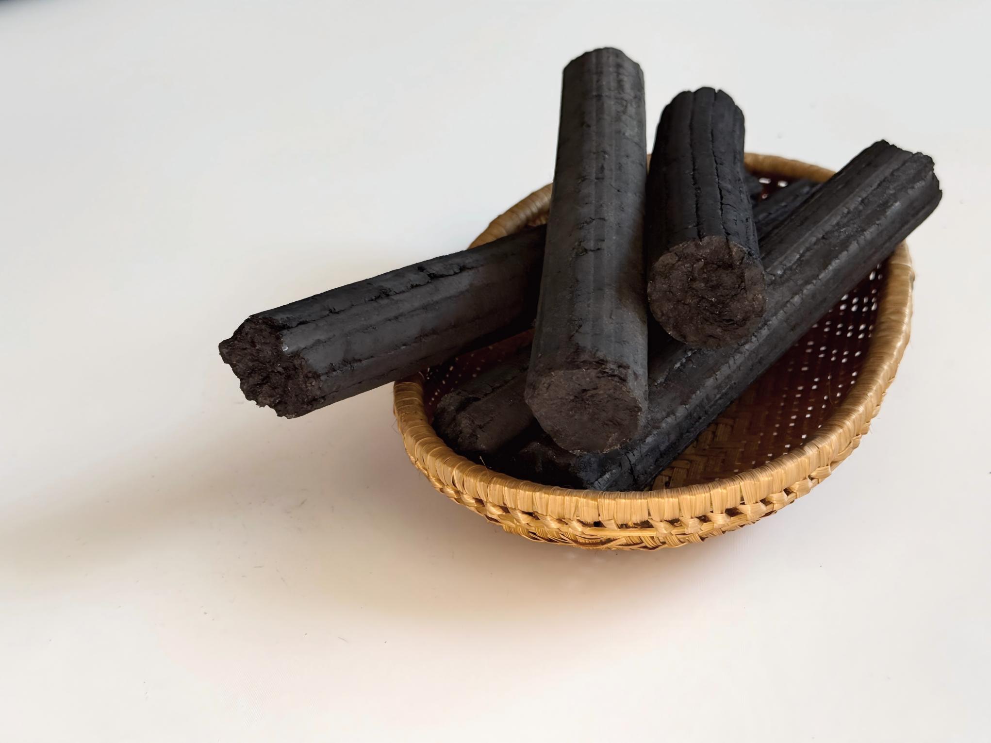 Shin maru binchotan charcoal-compressed charcoal-high tech charcoal for yakitori.